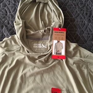 Eddie Bauer Light Brown Hoodie